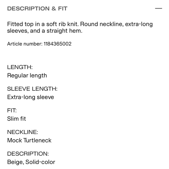 Rib-Knit Mock Turtleneck Top - Picture 7 of 7